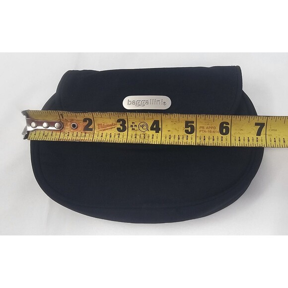 Baggallini On The Go Nylon Convertible Fanny Pack Crossbody Black Wallet *READ* - Picture 14 of 15